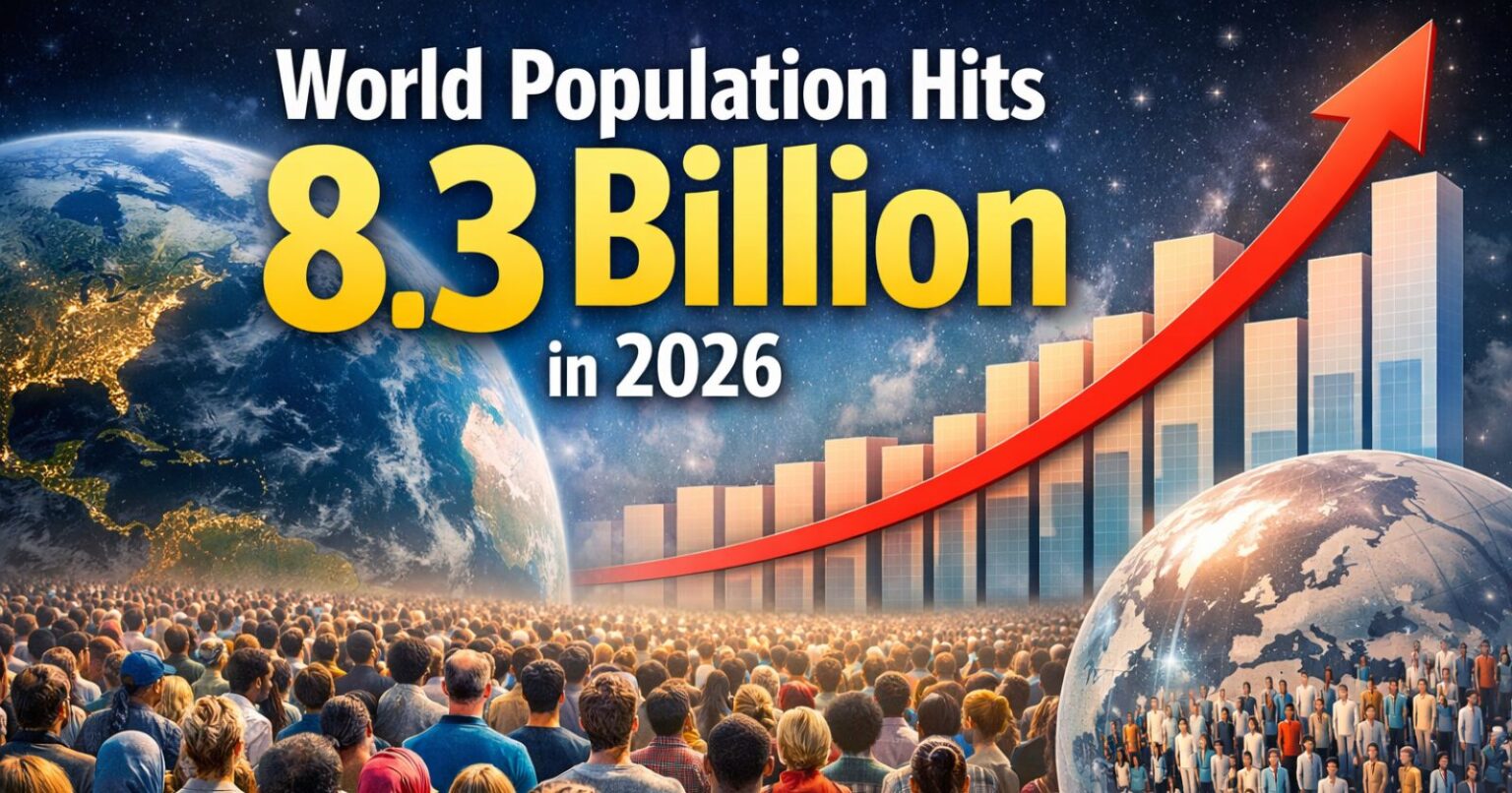 World Population in 2026: 8.3 Billion and Key Trends