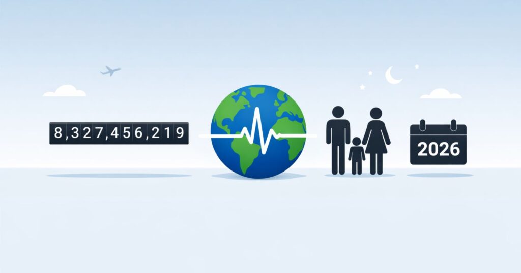 World's Most Reliable Population Clock 2026: Top Sources