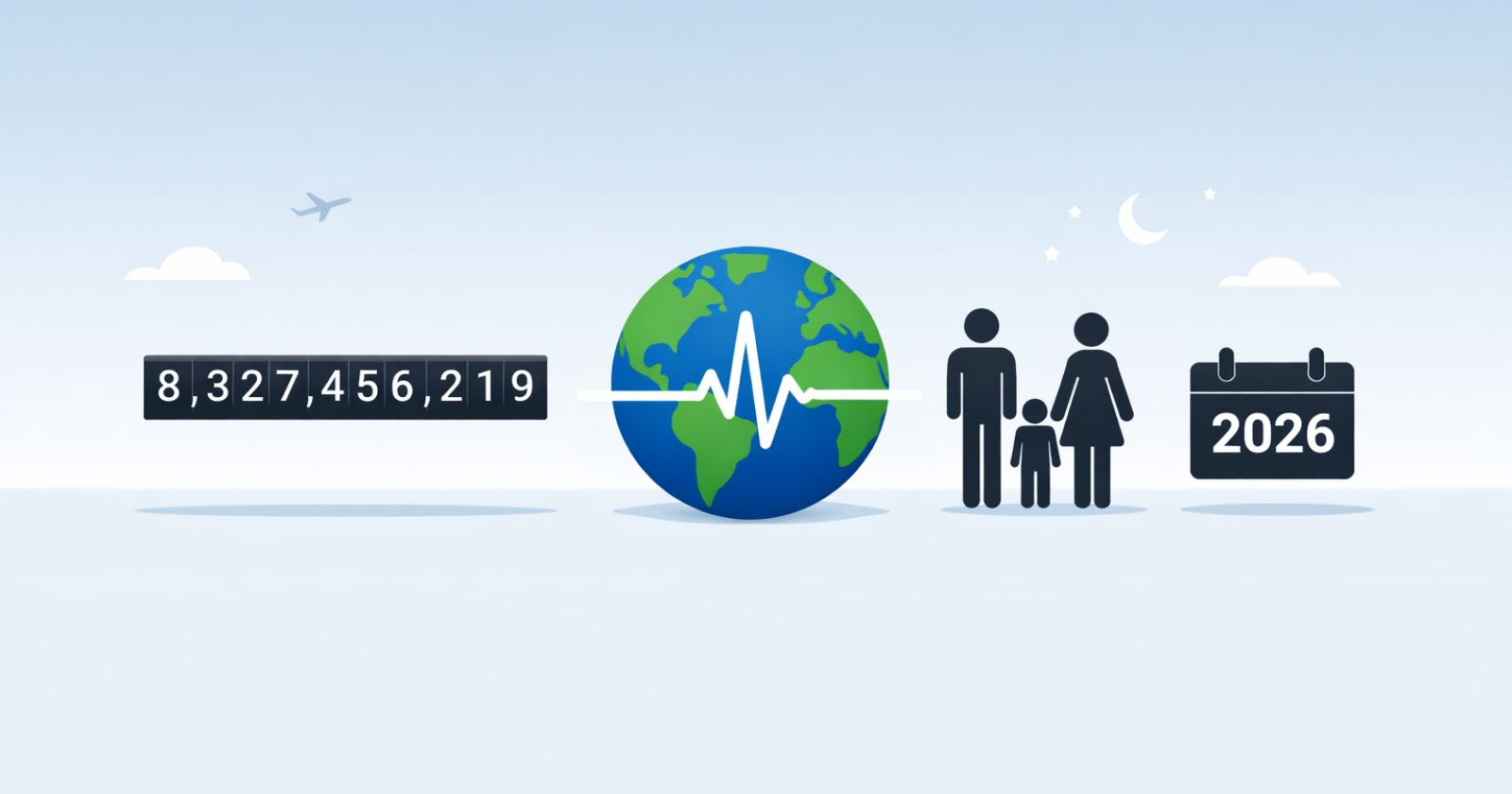 World’s Most Accurate Live Population Clock in 2026