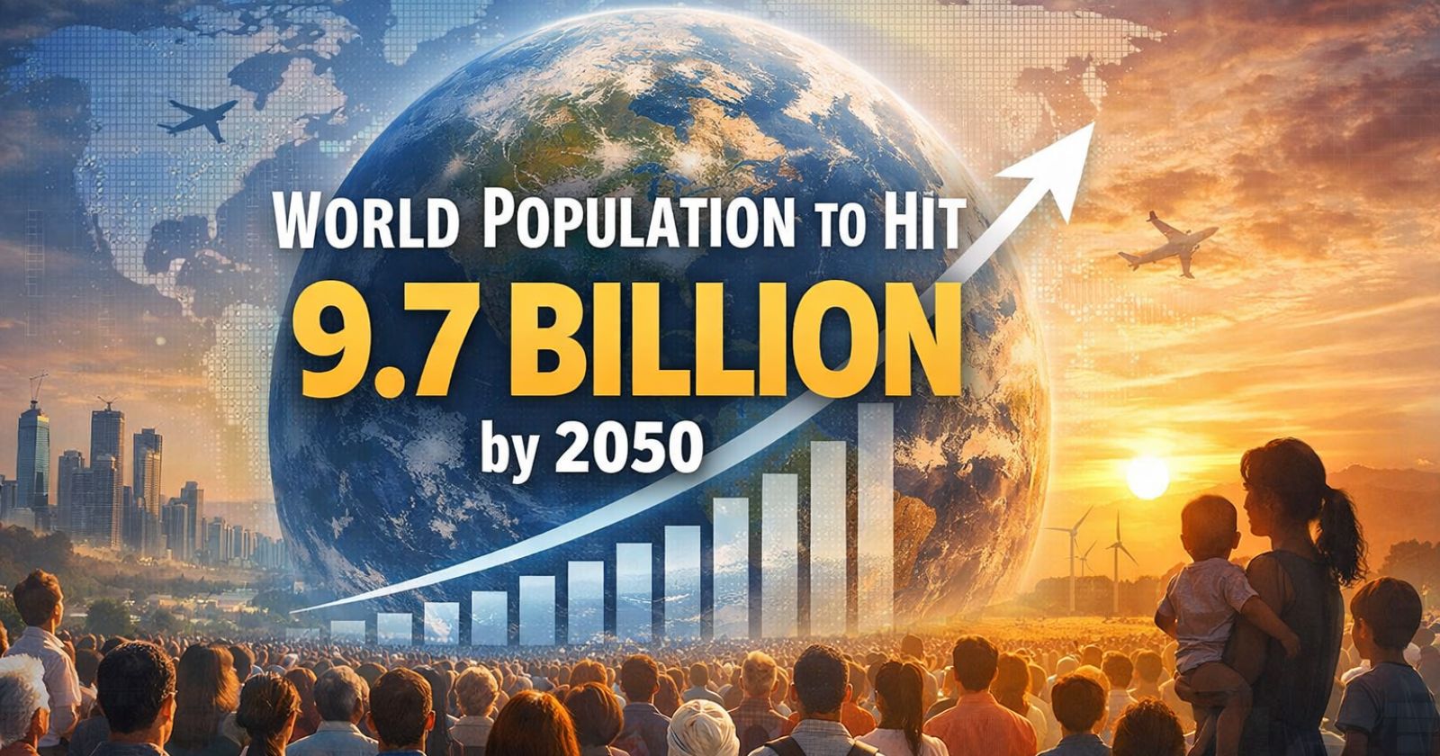 World Population to Hit 9.7 Billion by 2050: Shocking Shifts Ahead