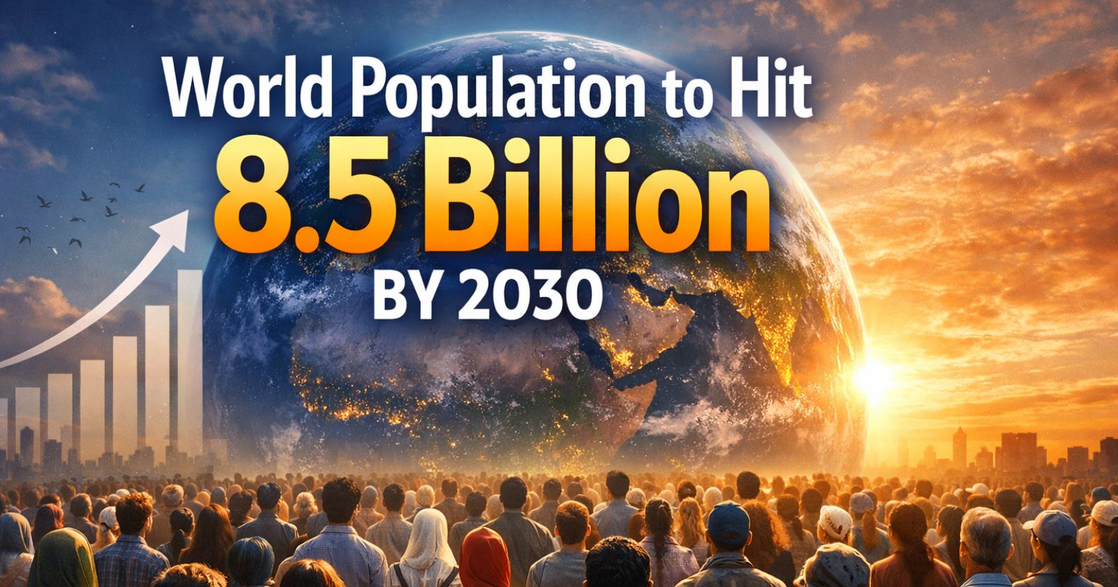 World Population in 2030: 8.5 Billion Projection