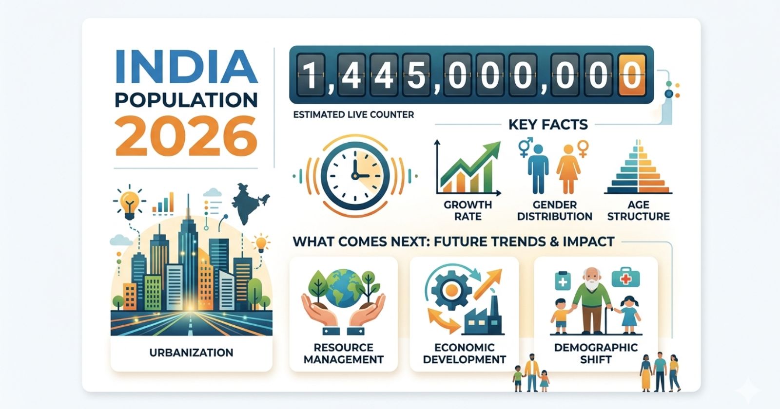 India Population 2026: Key Facts and Future Outlook