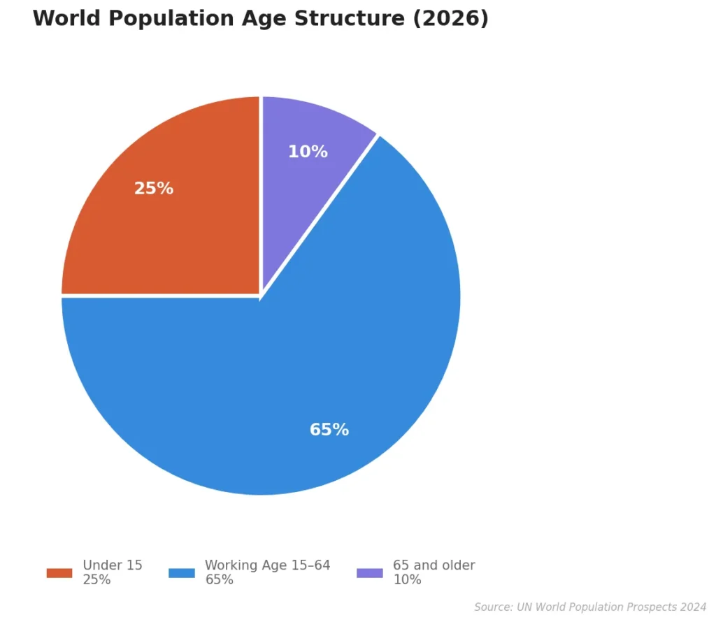 World Population Age Structure 2026