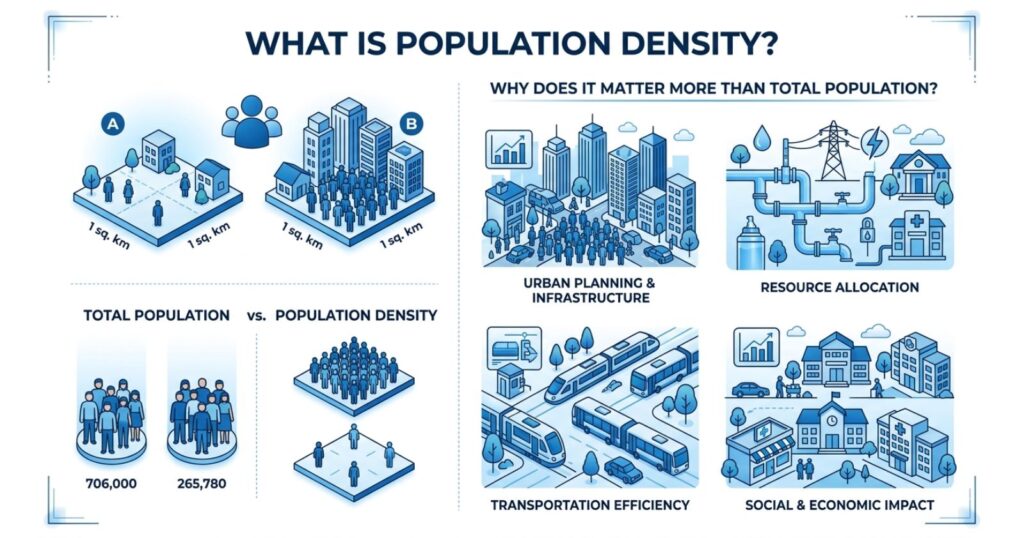 Population Density Explained: Why It Matters More Than Size