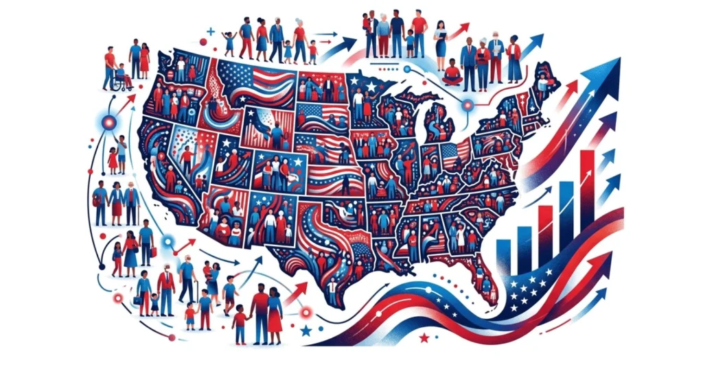 USA Population 2027: 346M | California & Texas Leads the State Rankings