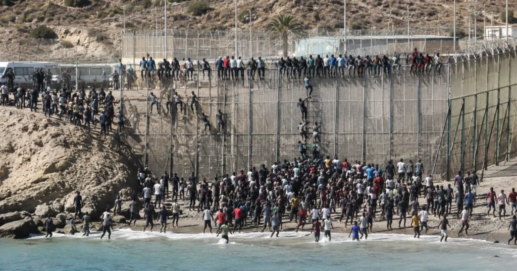 Ceuta Border Breach: 60,000 Migrants Cross From Morocco