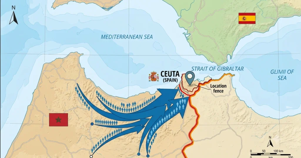 Ceuta Migrant Crisis: Why 60,000 Crossed the Morocco Border