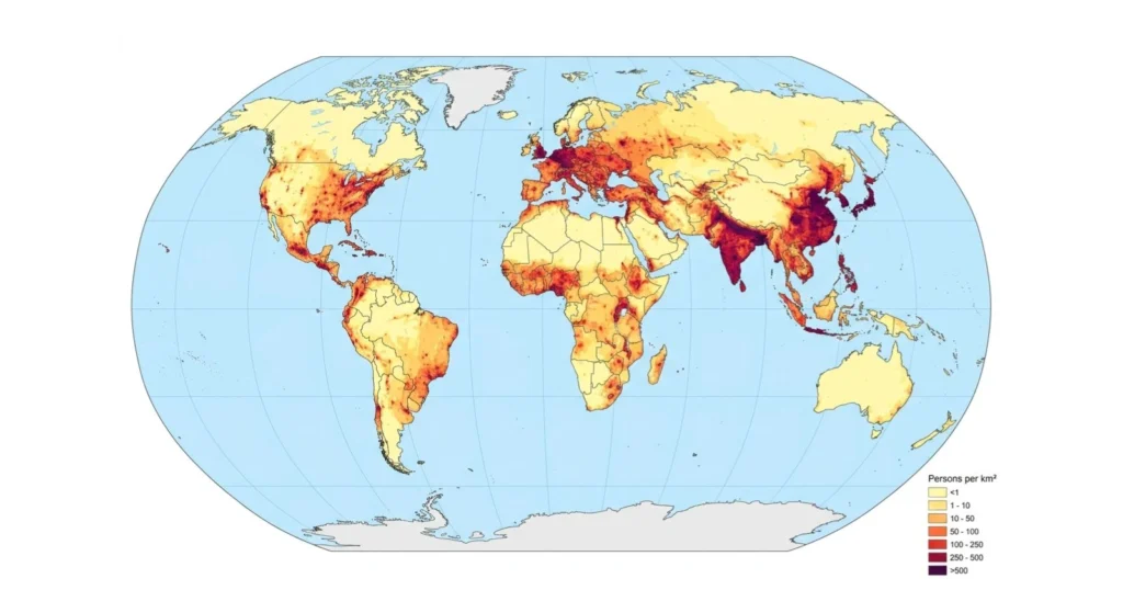 World Population Density 2026: Complete Country-by-Country Data