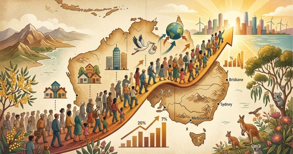 Australia Population Growth Rate: 2025 Data and Trends