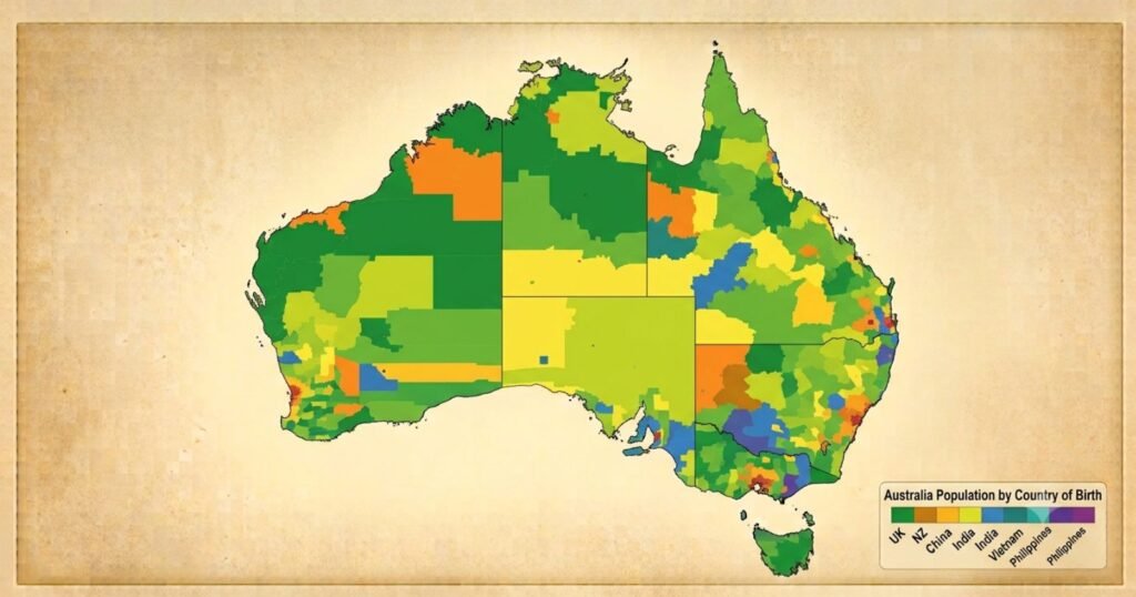 Australia Population by Country of Birth: 2025 Data