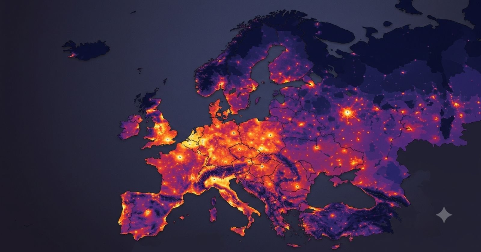 Europe Population Density 2026: Country by Country Analysis