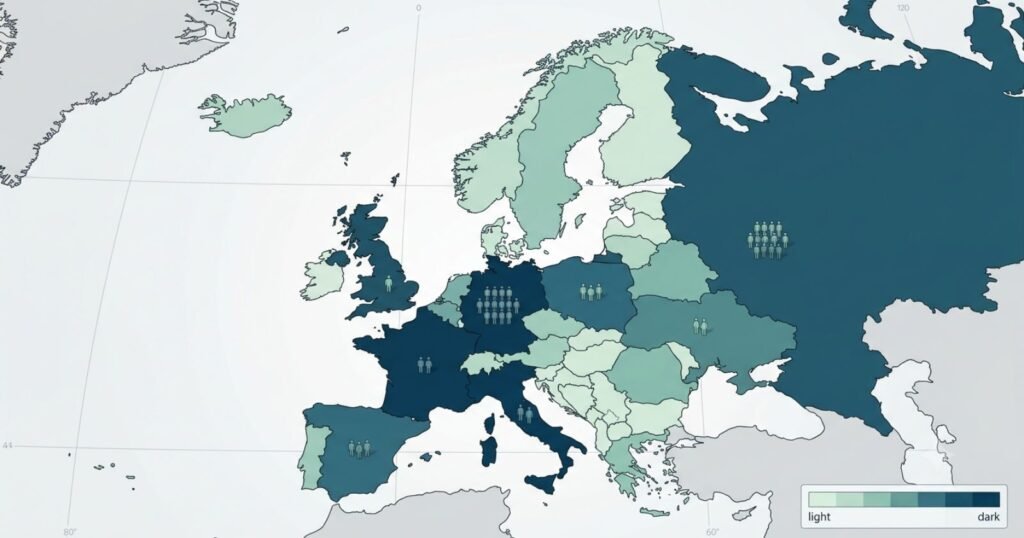 Europe Population by Country