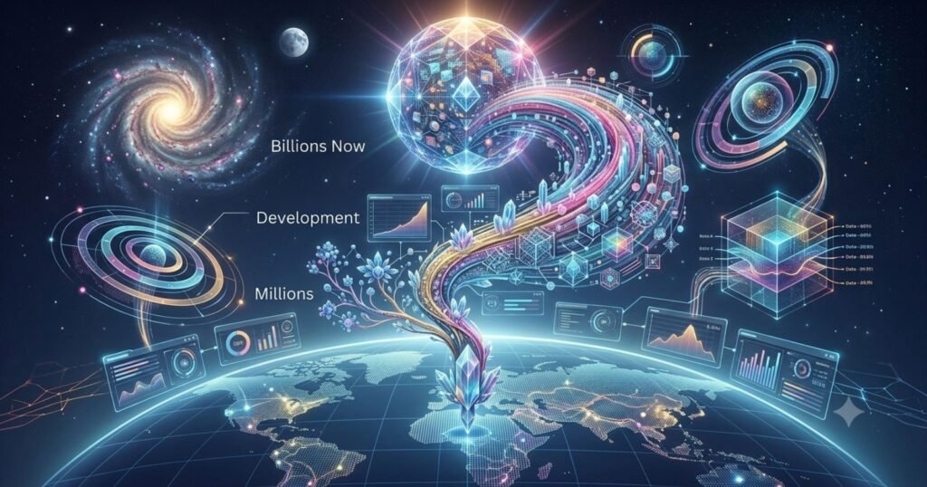 World Population History: From Millions to Billions Now