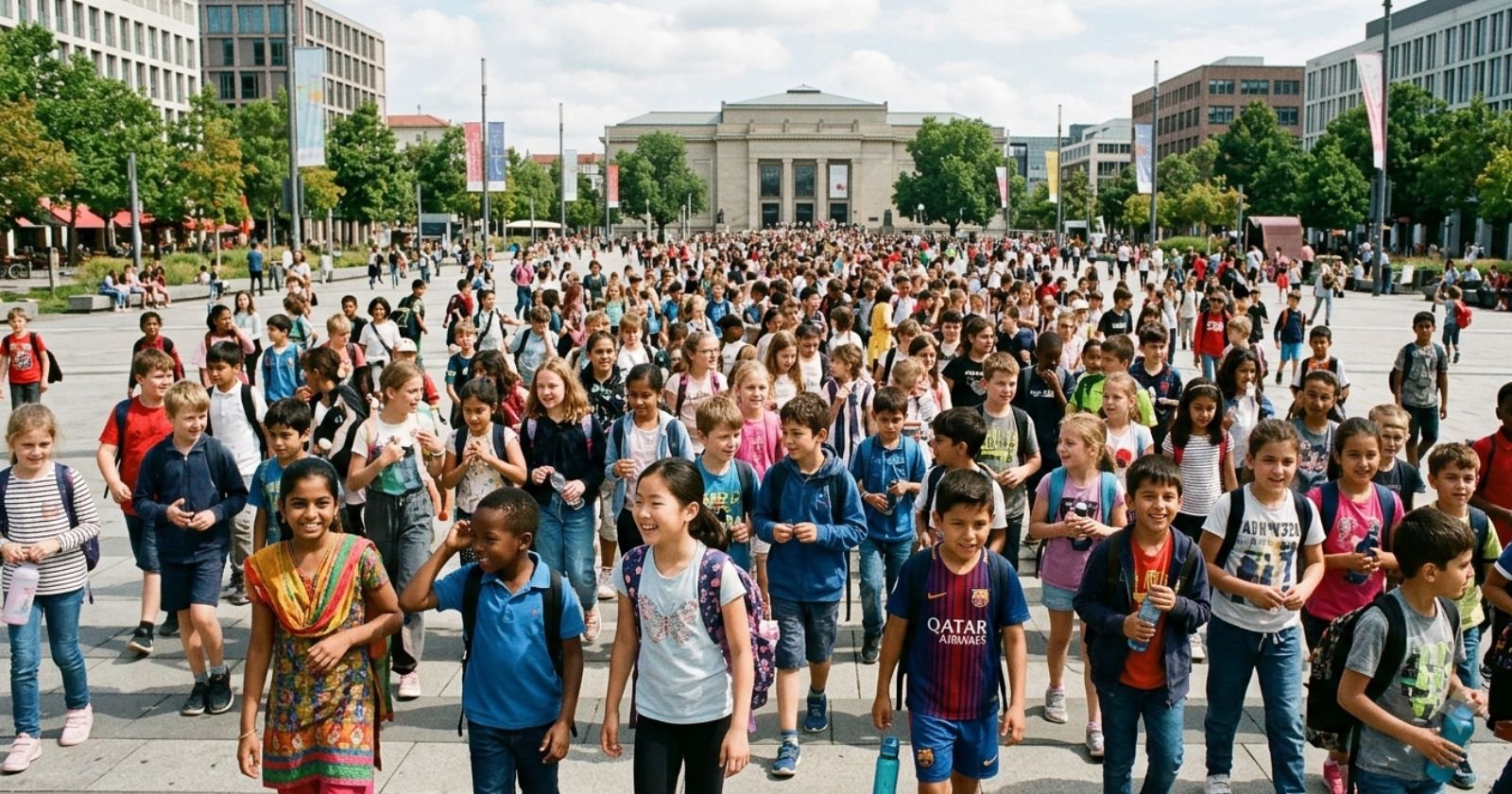 World Population Under 15 Years Old: 2 Billion Children